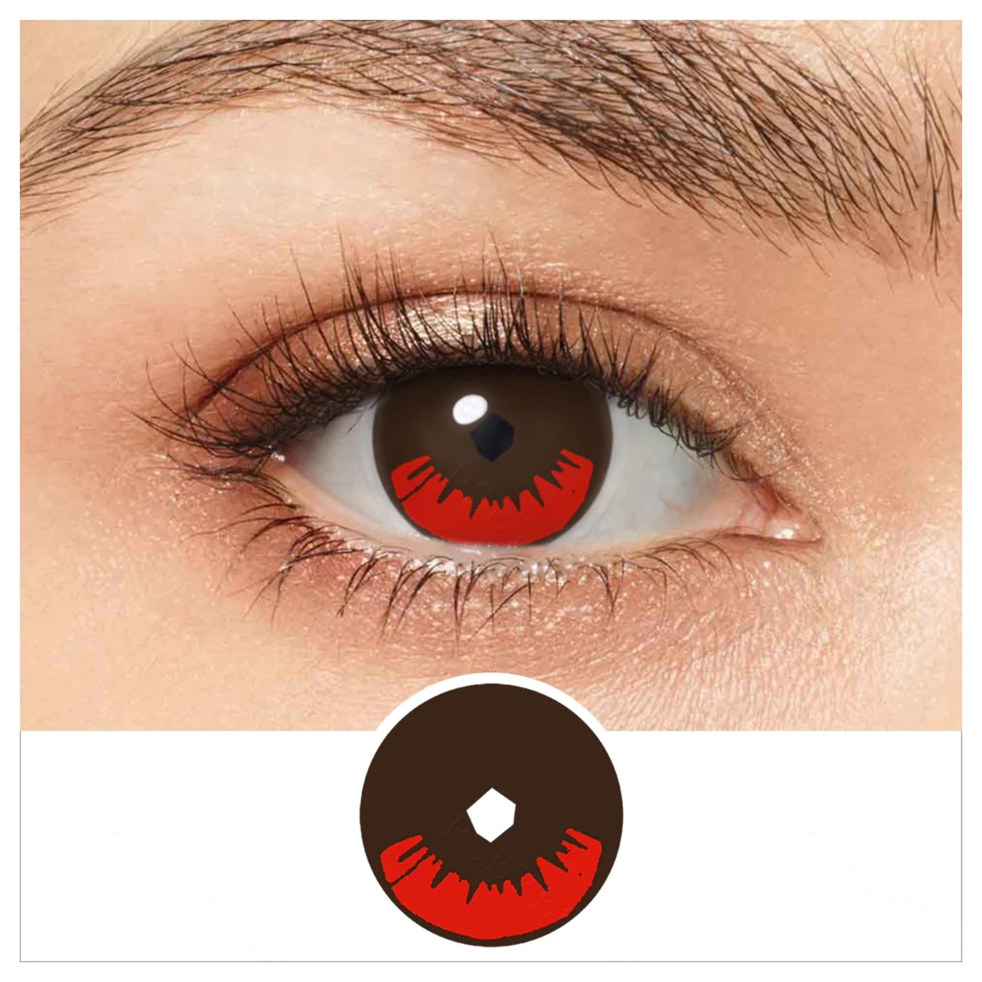 Tanjiro Kamado Cosplay Contacts