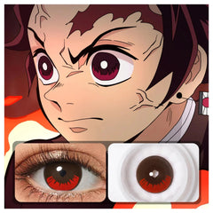 Tanjiro Kamado Cosplay Contacts