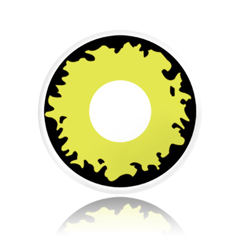 Twilight Yellow Werewolf Halloween Contacts