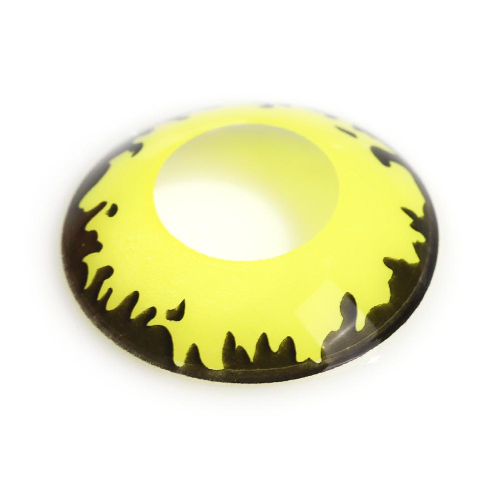 Twilight Yellow Werewolf Halloween Contacts