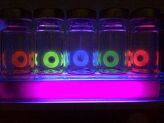 Yellow UV i-Glow Halloween Coloured Contact Lenses (Neon)