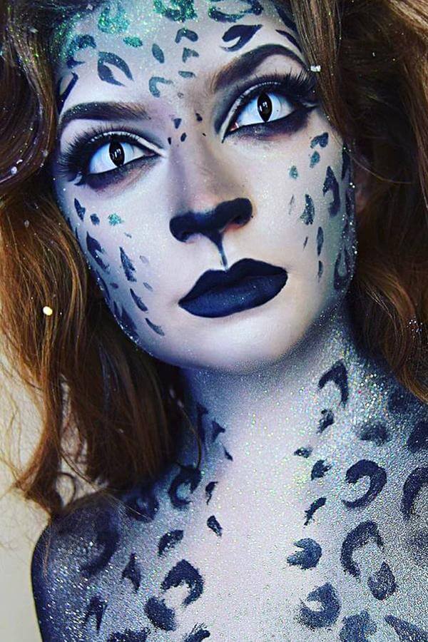 White Cat Eye Contacts