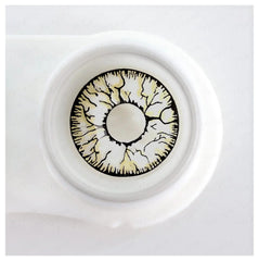 White Crack Halloween Cosplay Contacts