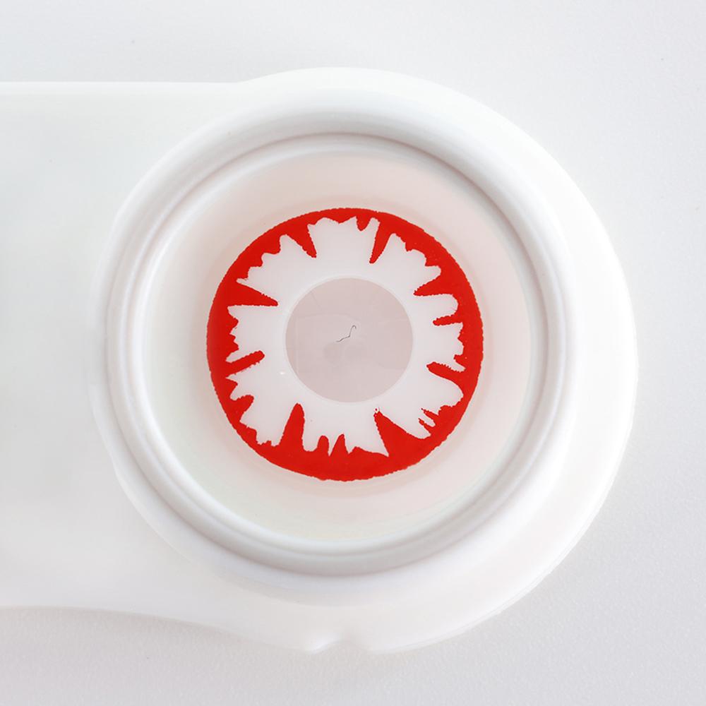 White Demon Halloween Contacts