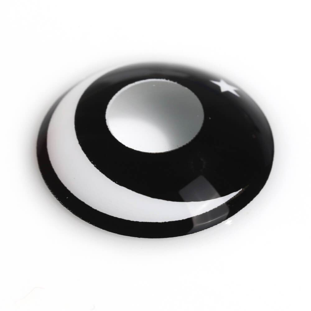 White Galaxy Halloween Contacts