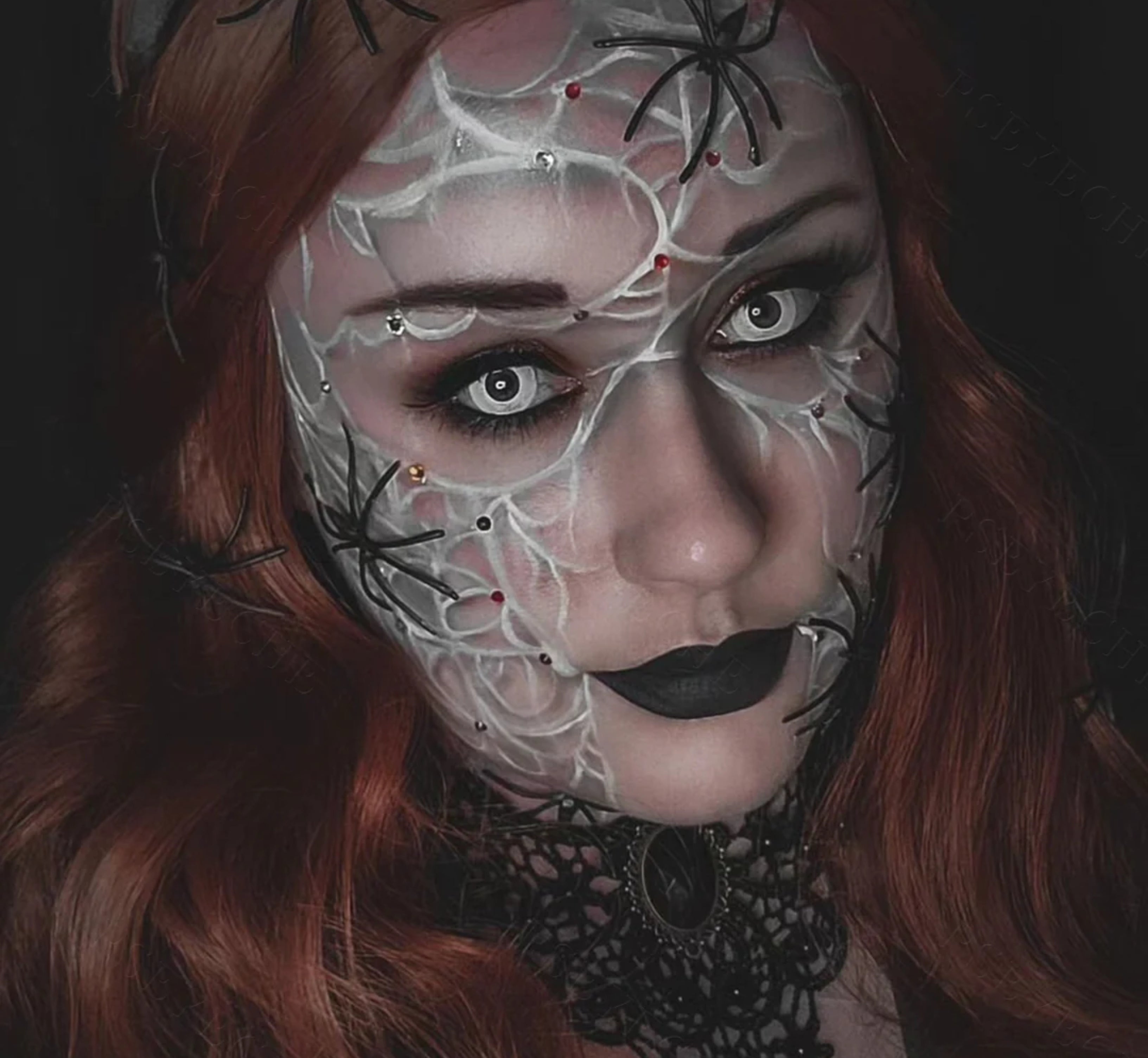 White Out Contact Lenses