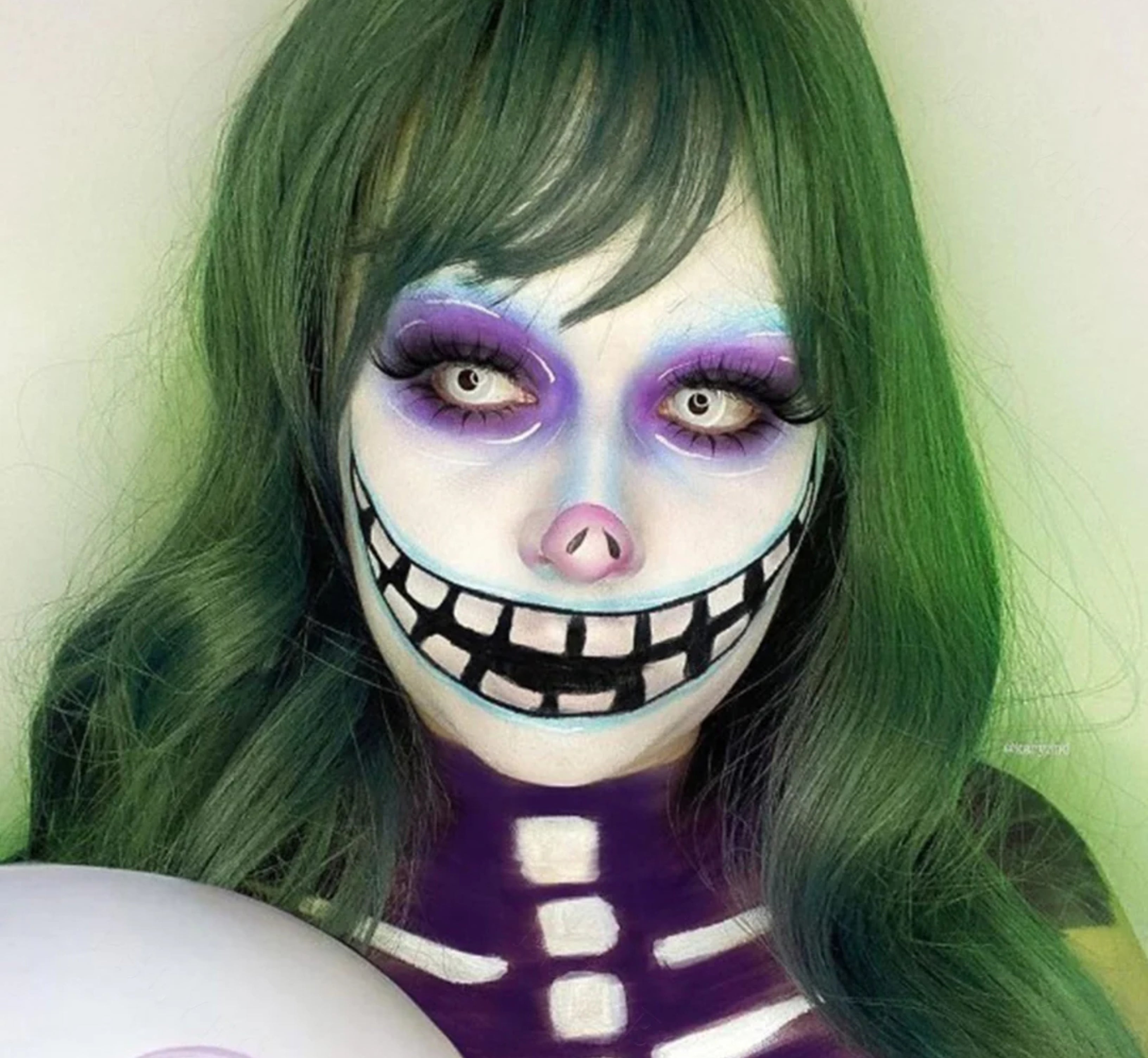 White Out Contact Lenses