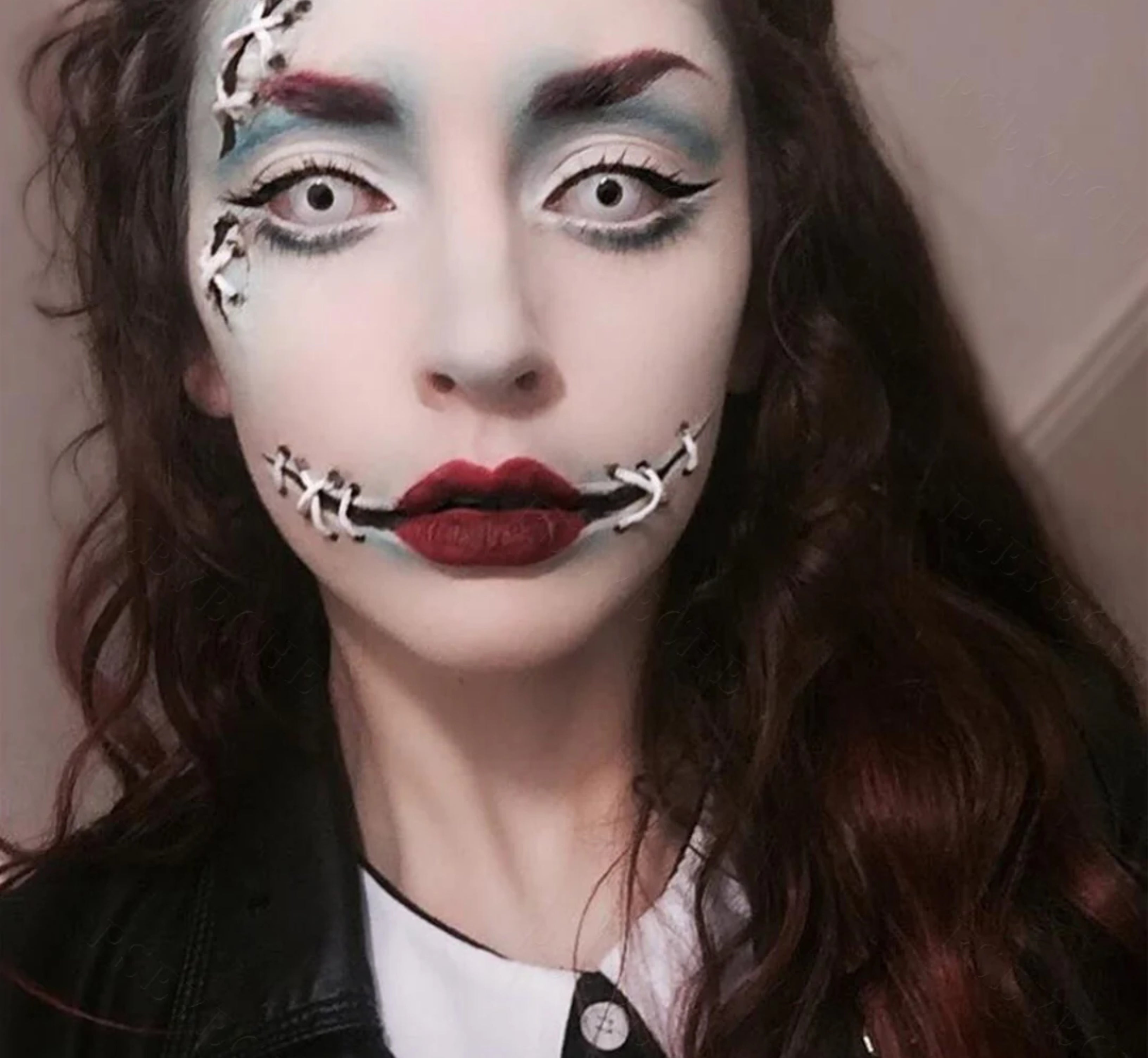 White Out Contact Lenses