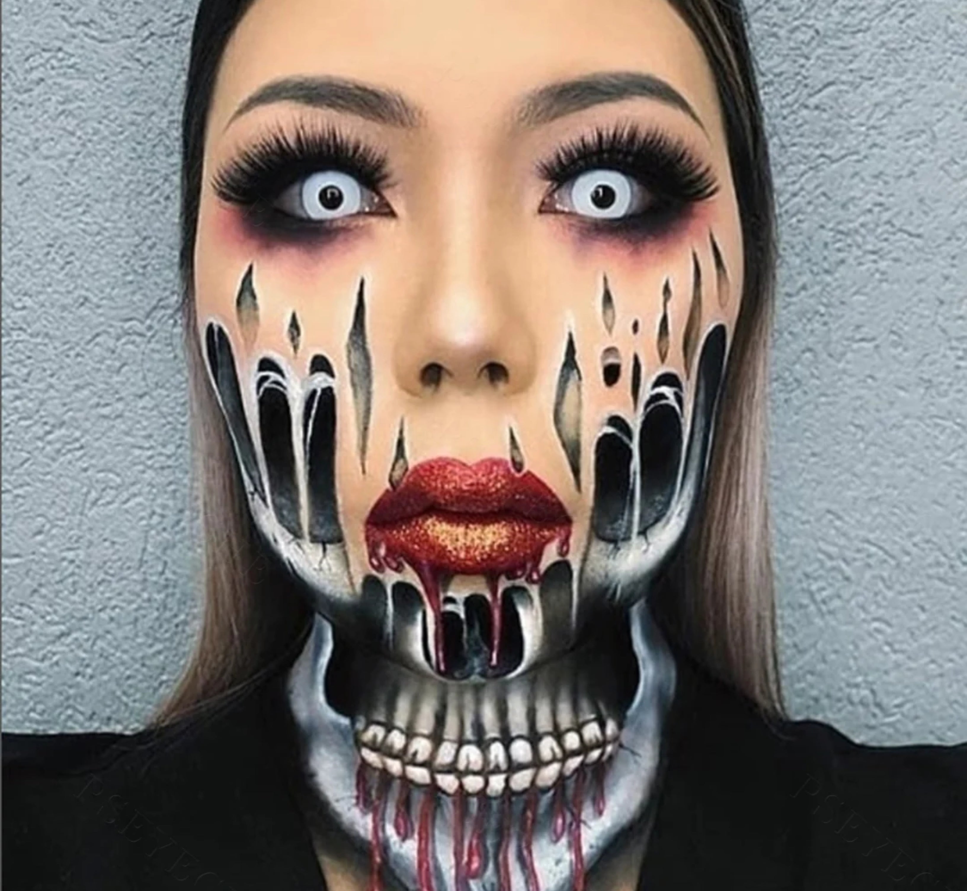 White Out Contact Lenses