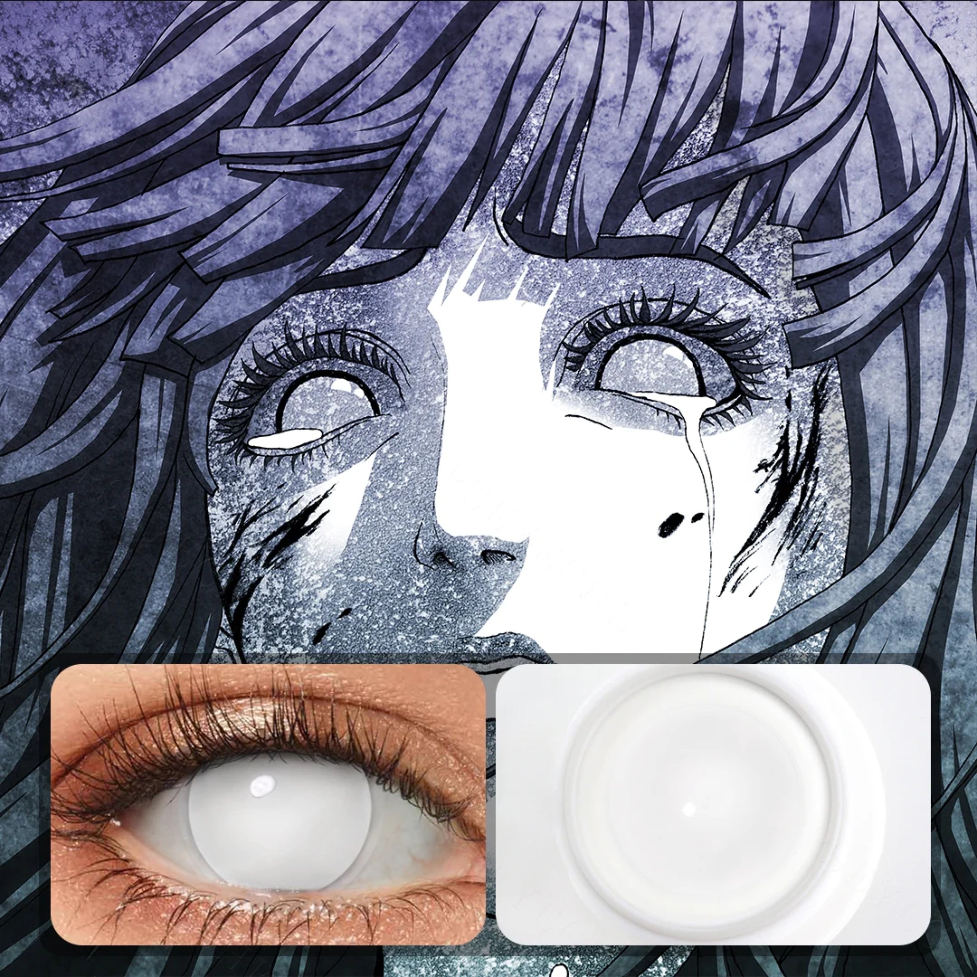 blind white
