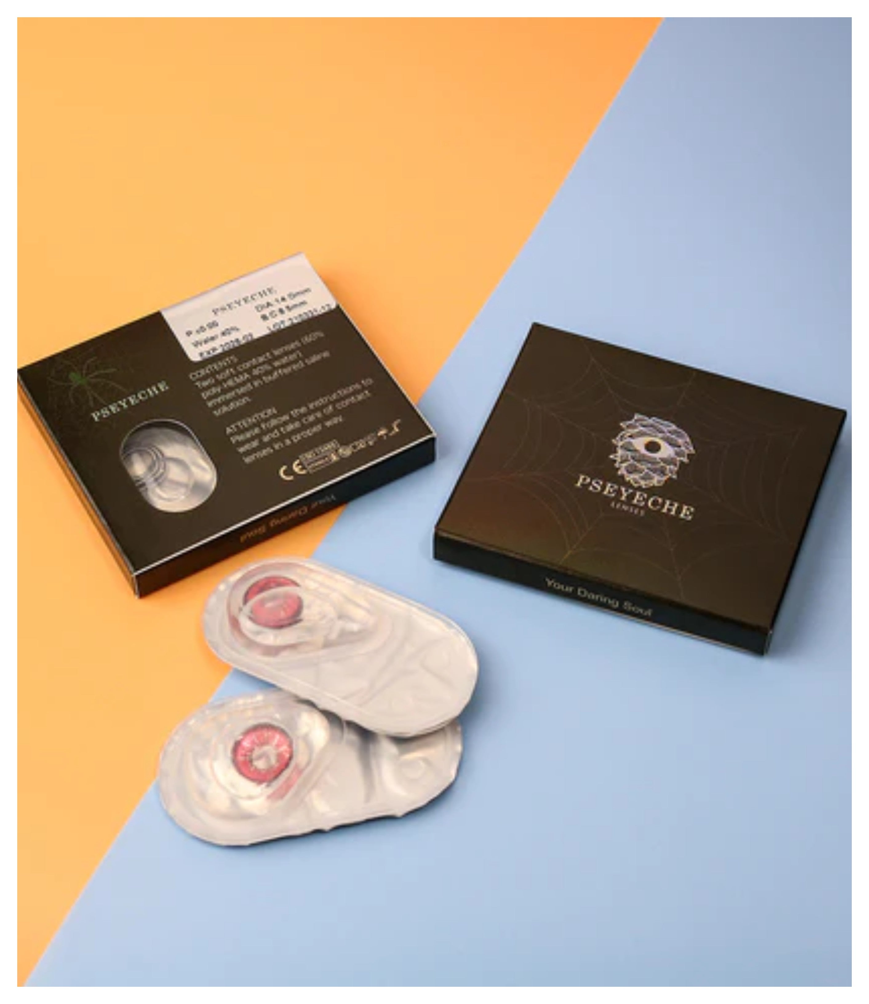 Blue Dragon Eye Halloween Contacts