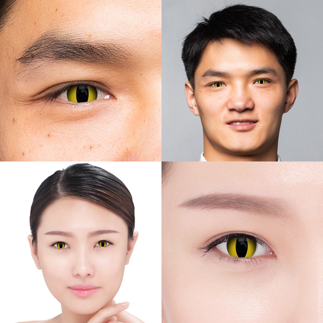 Wild Cat Contact Lenses (Anime - Orochimaru)