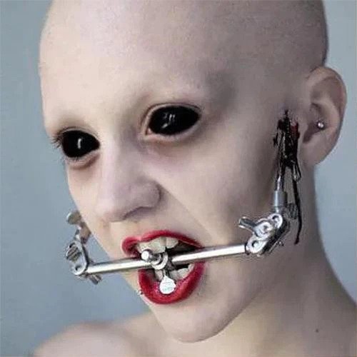 22MM Full Eye Black Sclera