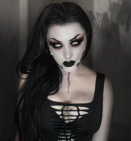Blind White Full Eye 22mm Sclera