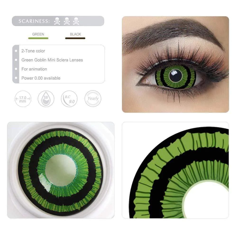 17mm Green Goblin Mini Sclera