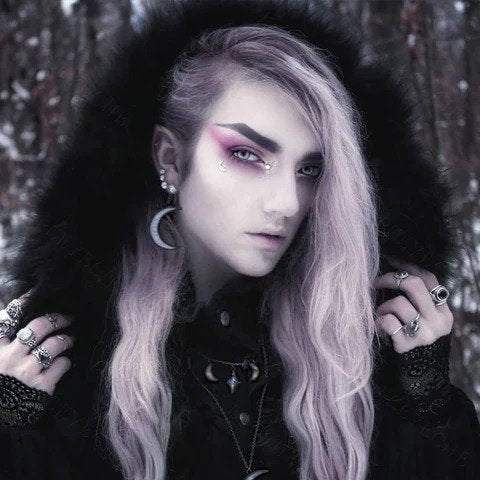 Gray Vampire Halloween Contacts