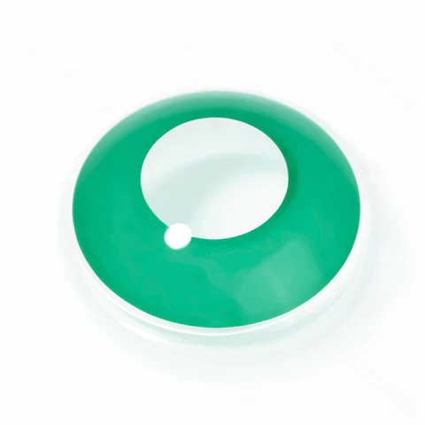 Green Out Halloween Contacts