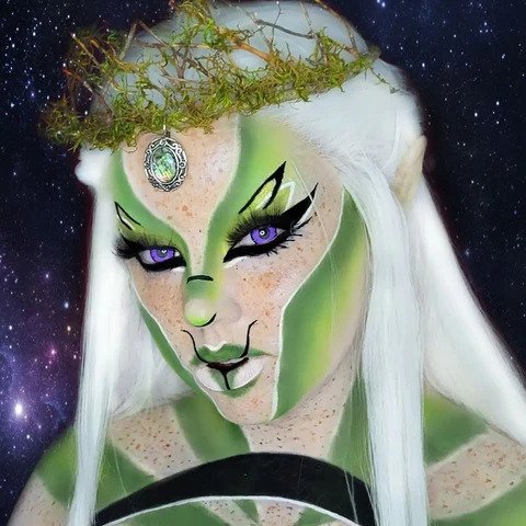 Purple Vampire Halloween Contacts