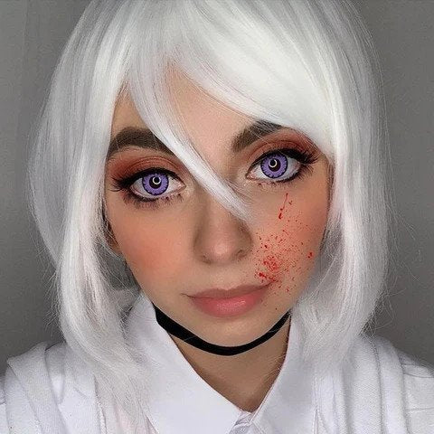 Purple Vampire Halloween Contacts