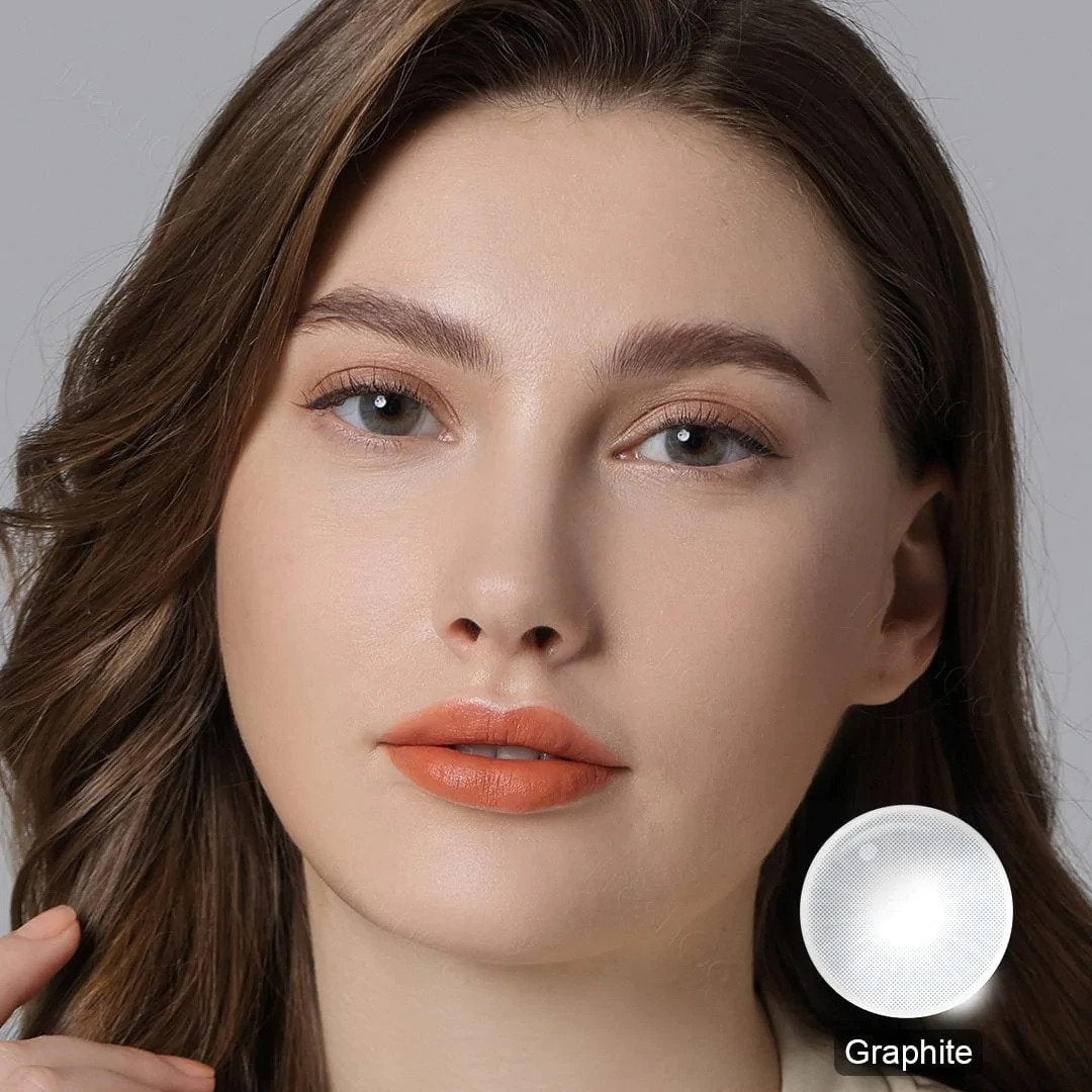 Hidrocor Graphite Colored Contacts