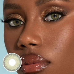 Nonno Forest Green Coloured Contacts