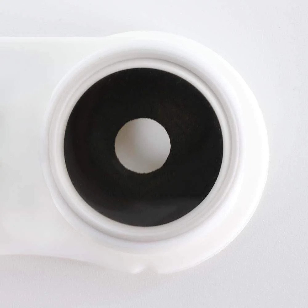 17mm Black Mini Sclera (With Pupil Cutout)