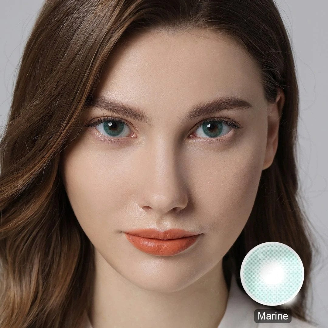 Hidrocor Marine Blue Colored Contacts
