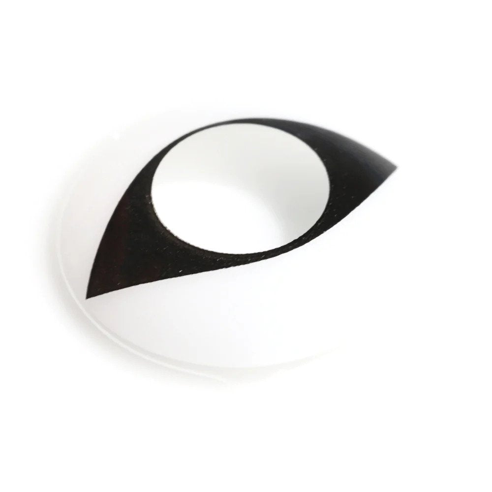 White Cat Eye Contacts