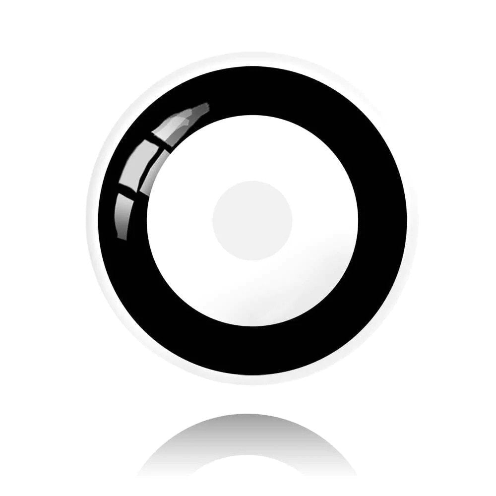 17mm Black and White Mini Sclera