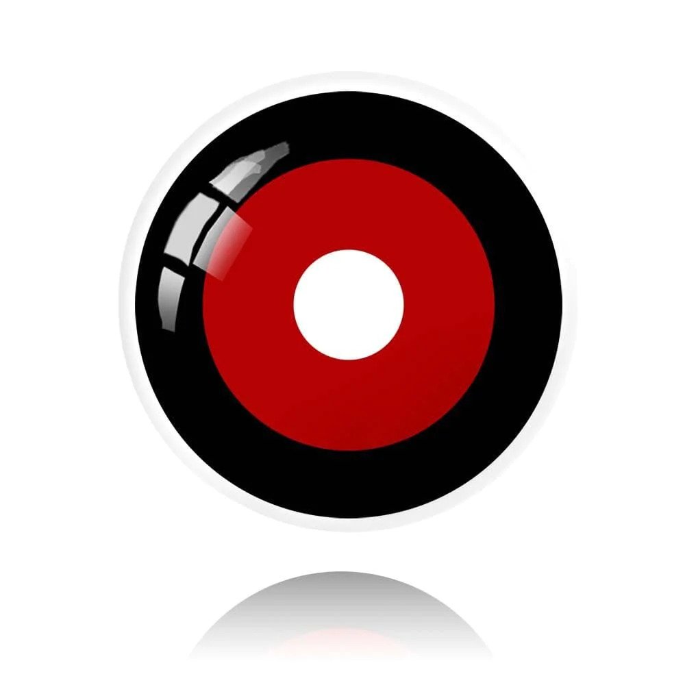 17mm Red and Black Mini Sclera