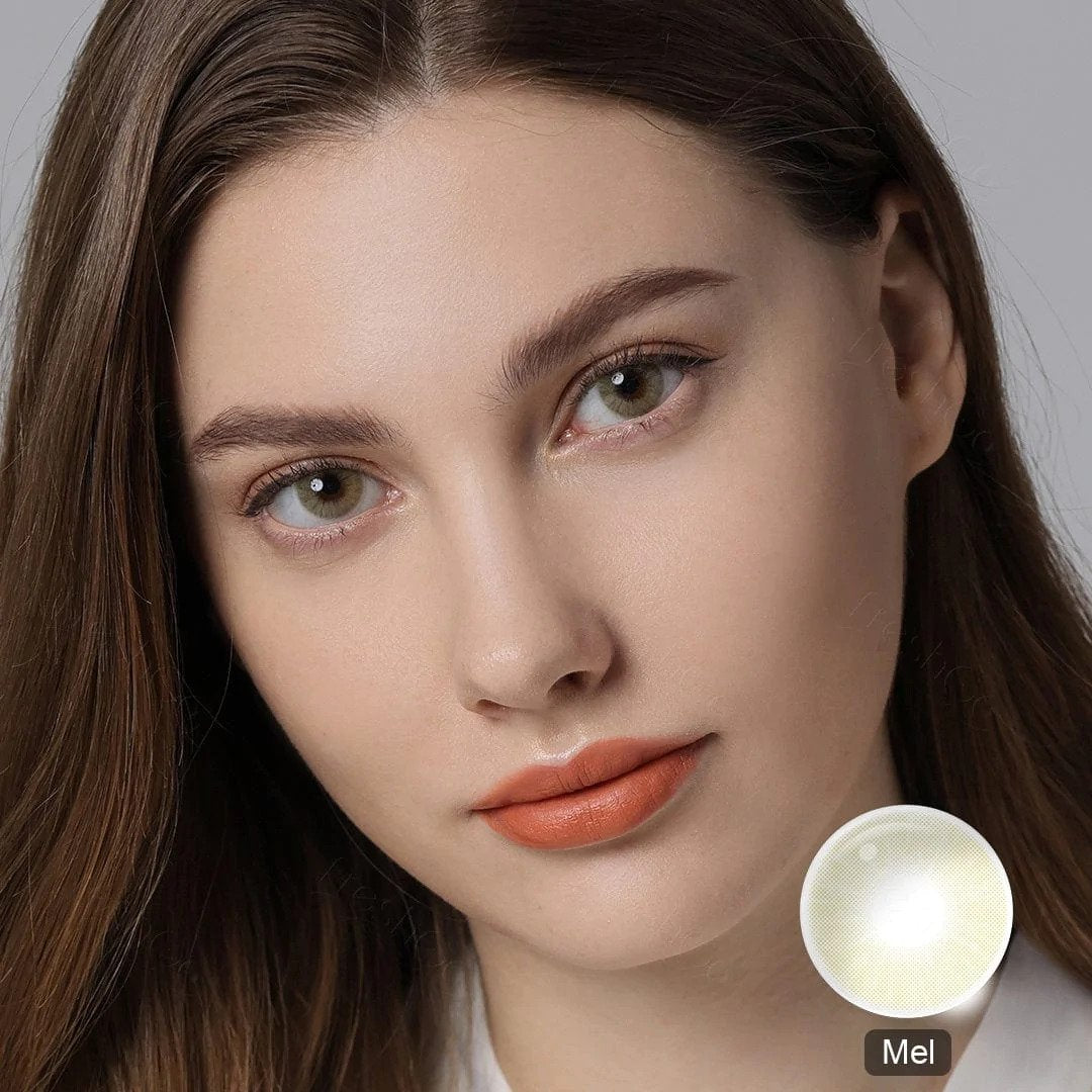 Hidrocor Mel Yellow Colored Contacts