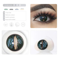 Green Lizard Eye