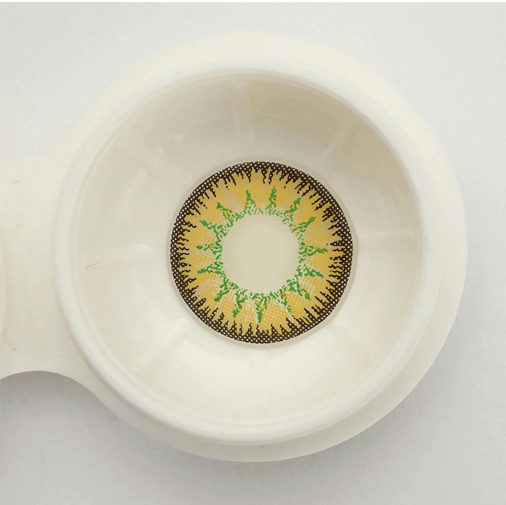 Nonno Hazel Yellow Contact Lenses