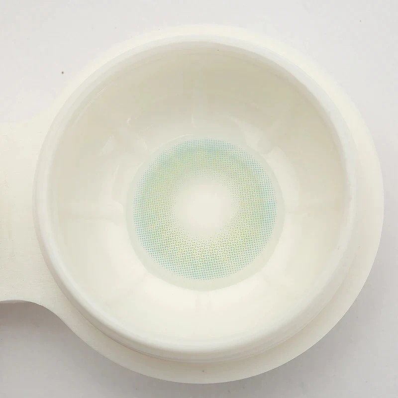 Hidrocor Topaz Blue Coloured Contacts