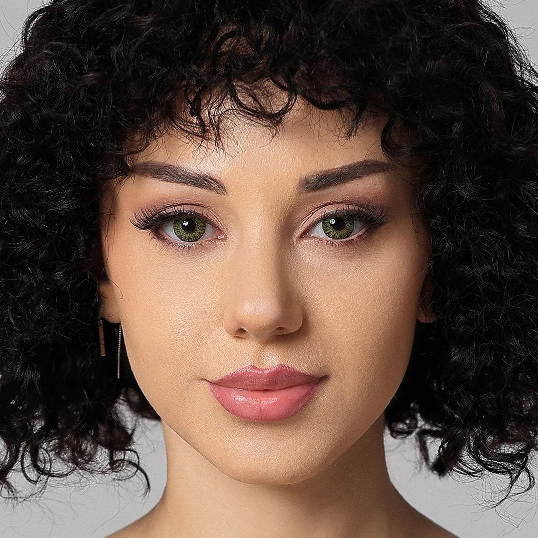 3 Tone Gemstone Green Contact Lenses
