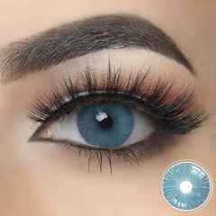 Fiesta Blue Coloured Contact Lenses