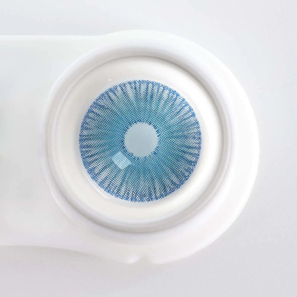 Fiesta Blue Coloured Contact Lenses