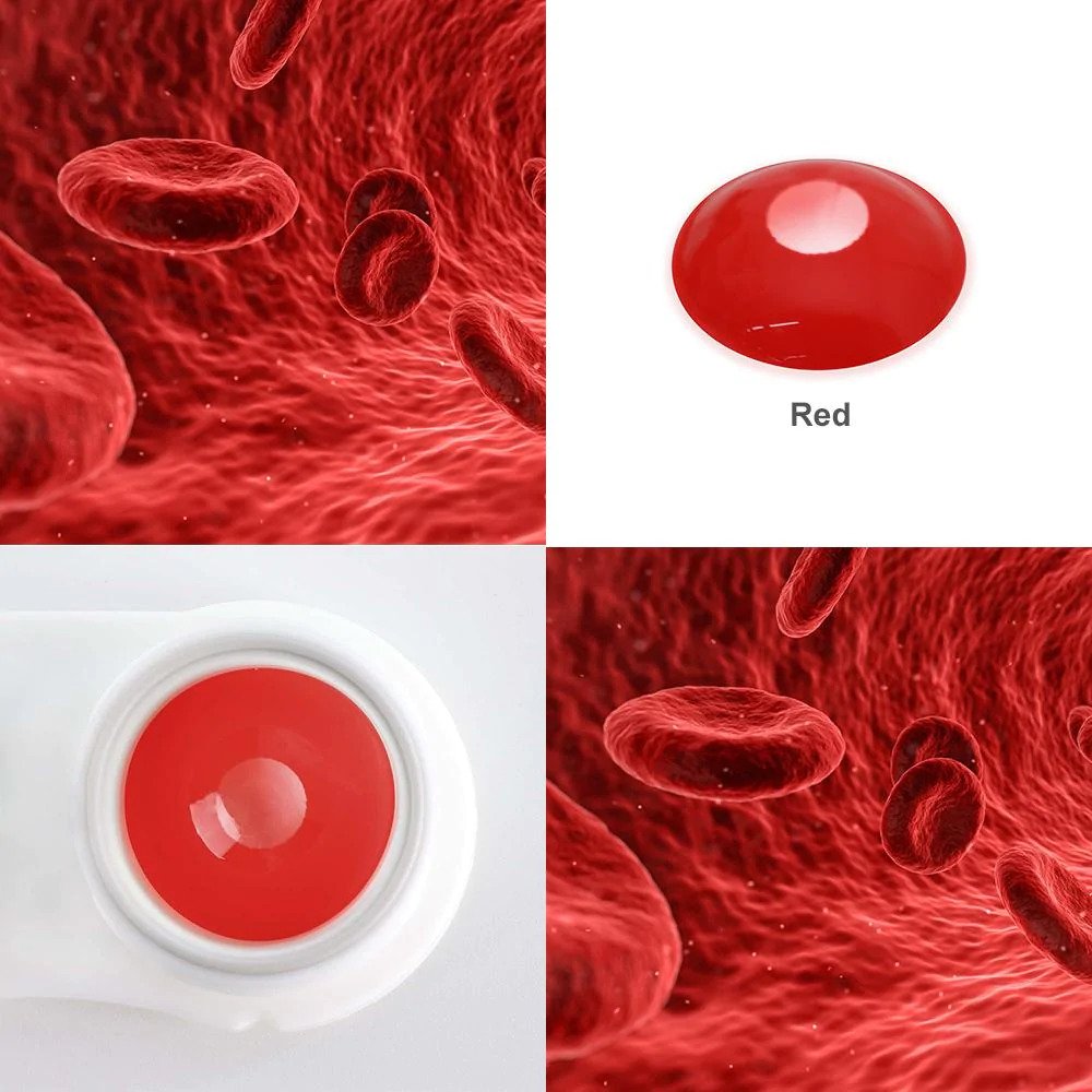 17MM Mini Sclera Red