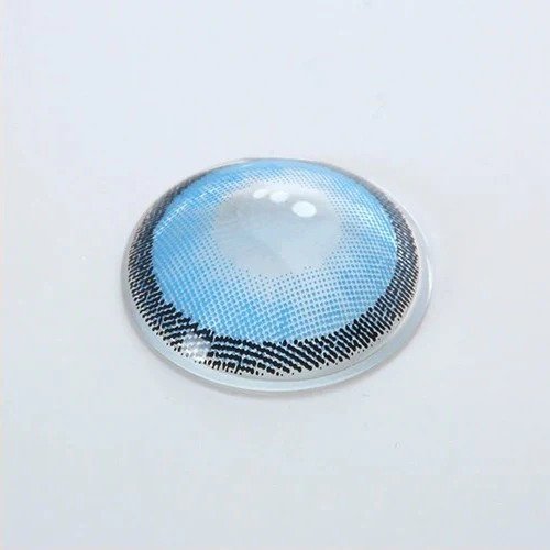 Hidrocharme Marine Blue Coloured Contacts