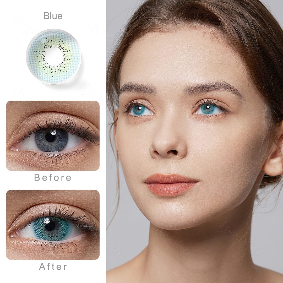 Fresh Go - Ocean Blue Coloured Contacts
