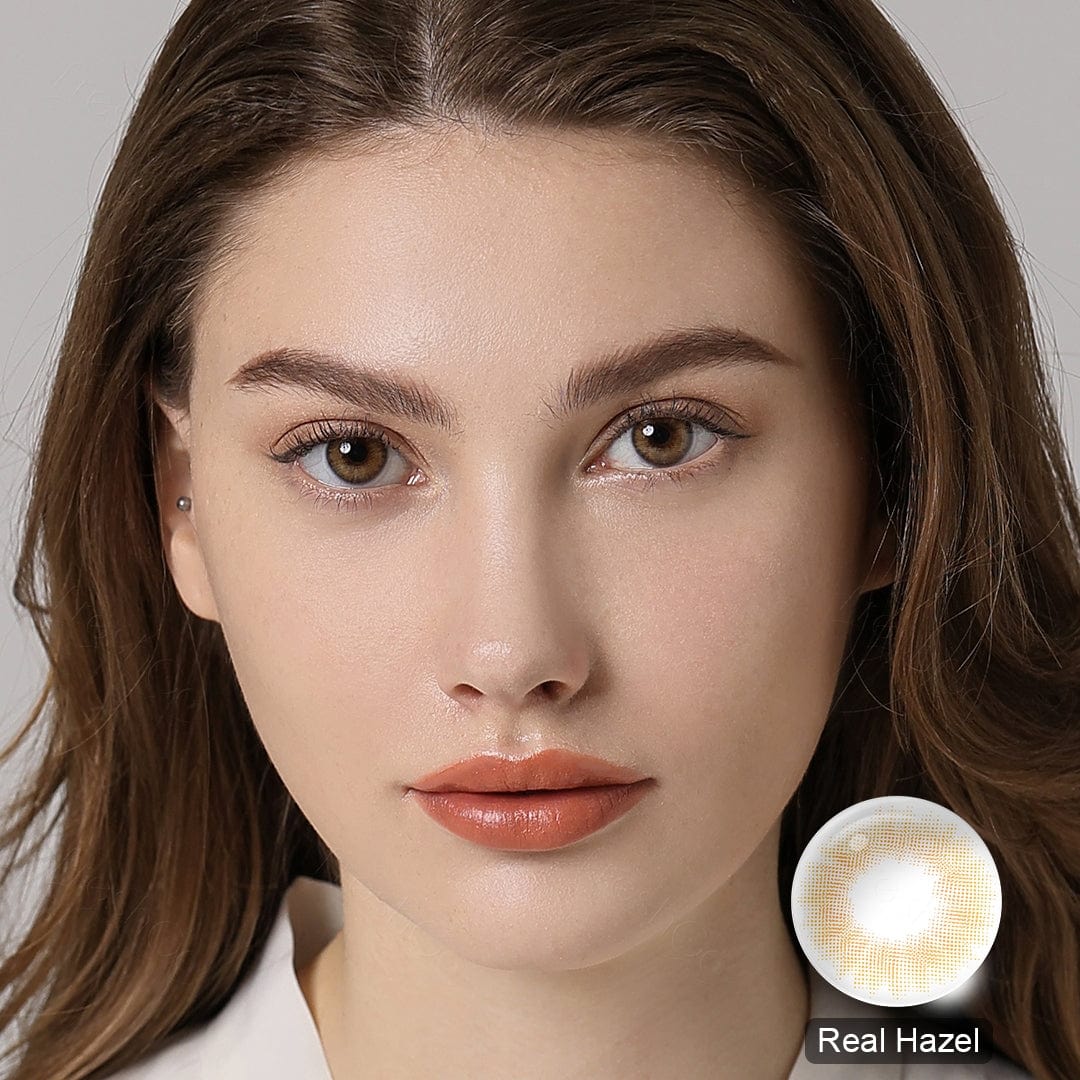 Spanish Real Hazel Coloured Contacts