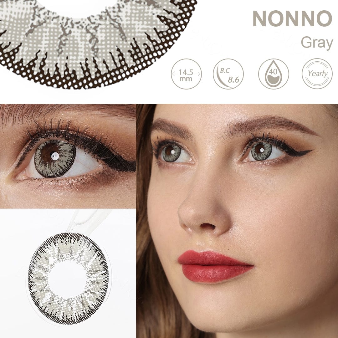 Nonno Galaxy Gray Contact Lenses