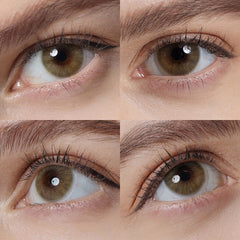 Hidrocor Amber Yellow Colored Contacts