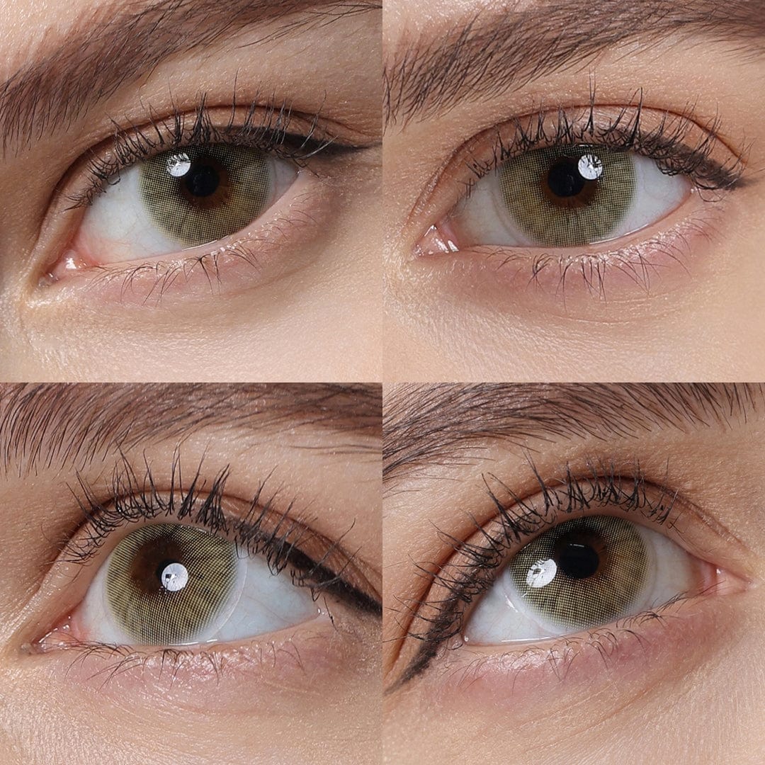 Hidrocor Mel Yellow Colored Contacts
