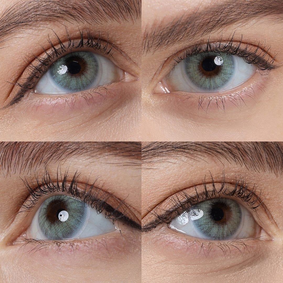 Hidrocor Topaz Blue Coloured Contacts