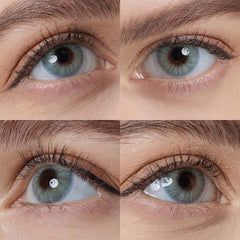 Hidrocor Topaz Blue Coloured Contacts