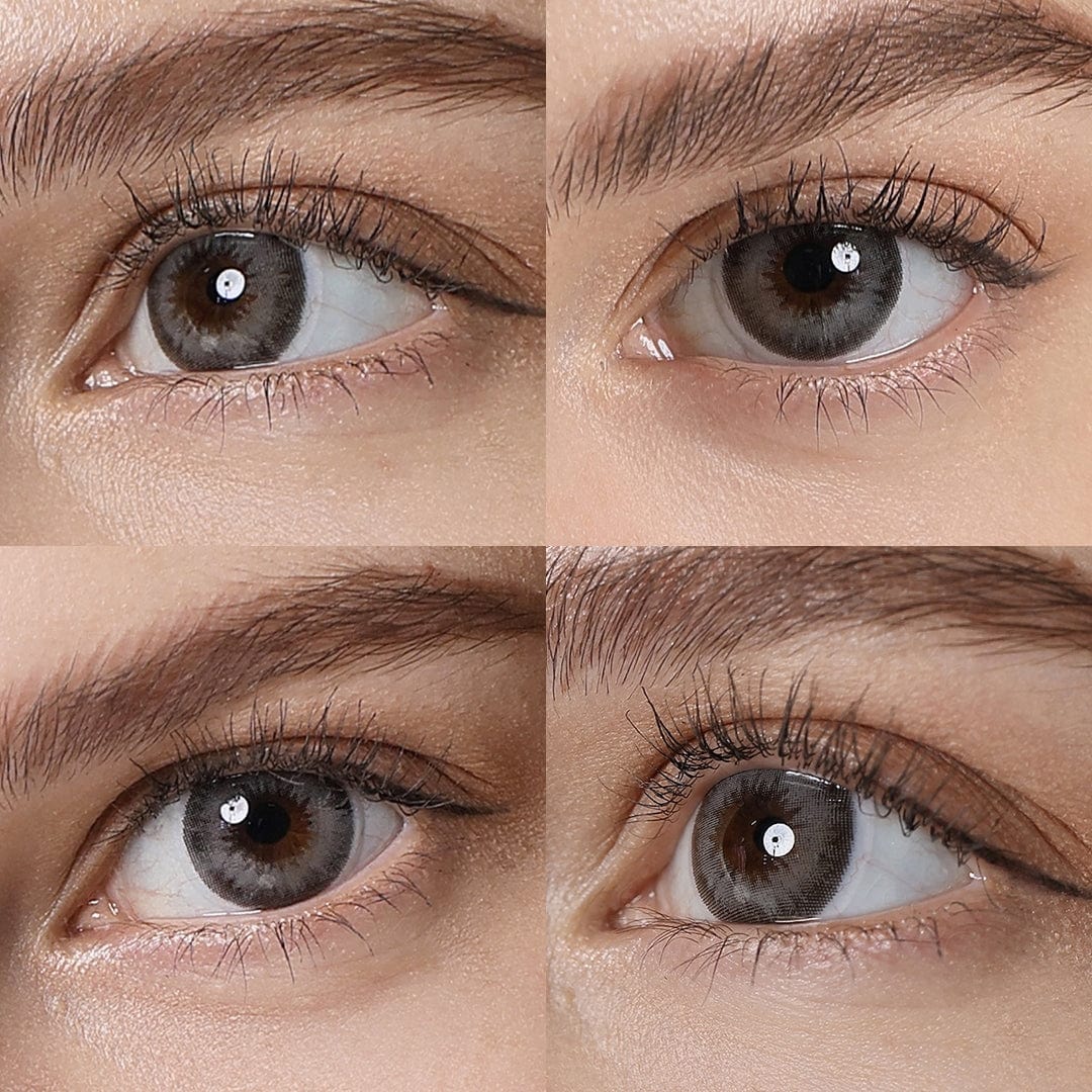 Diamond Glitter Gray Coloured Contacts