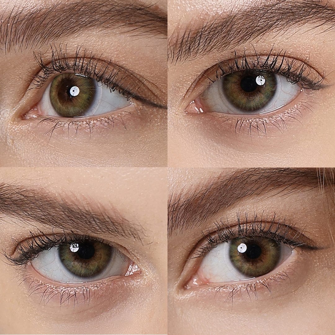 Spanish Real Olive Coloured Contacts