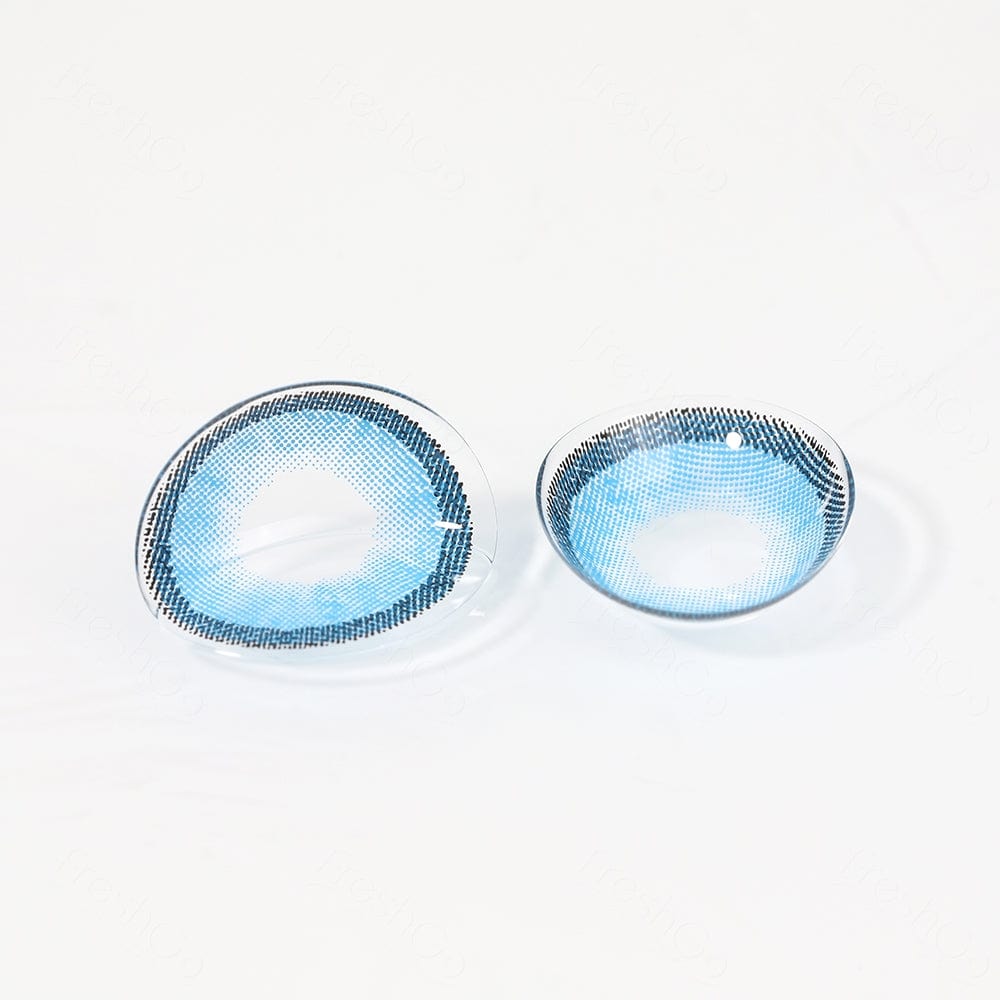 Hidrocharme Marine Blue Coloured Contacts