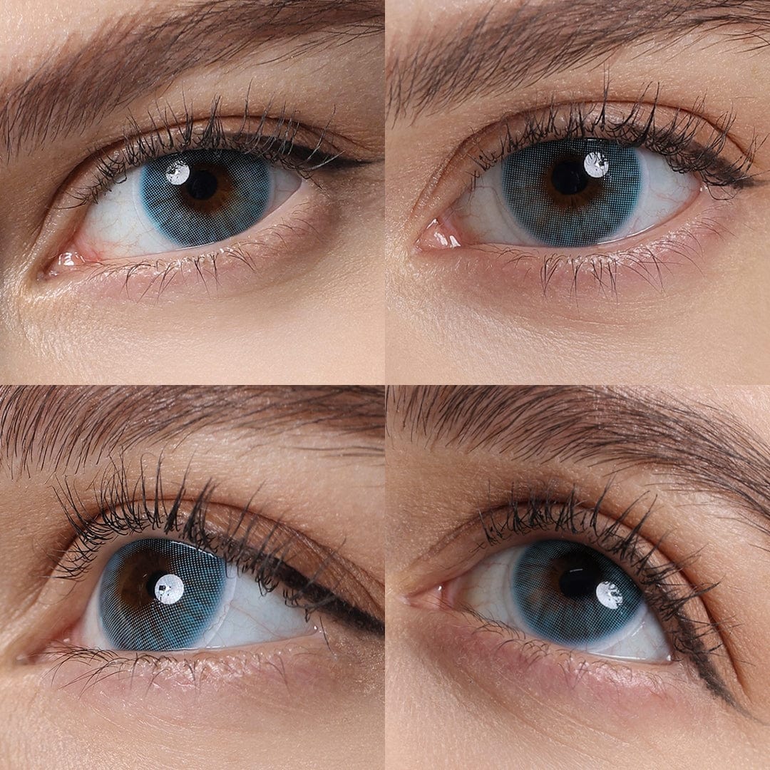 Hidrocor Azul Blue Colored Contacts